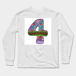 Alphabet 177 (Style:1) Long Sleeve T-Shirt